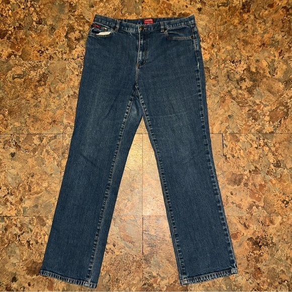 Chaps Denim True American Brand Women’s Blue Jeans Size 12 - Picture 1 of 10